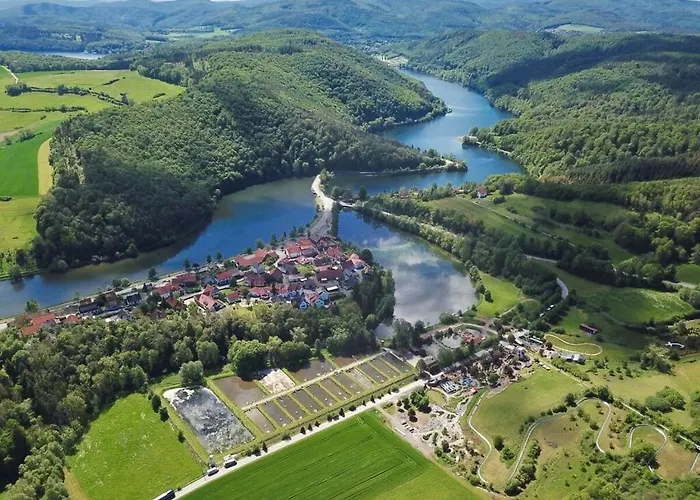 Semesterbostad Panoramic View Comfortable Waldeck (Hessen)