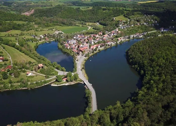 Semesterbostad Panoramic View Comfortable Waldeck (Hessen)
